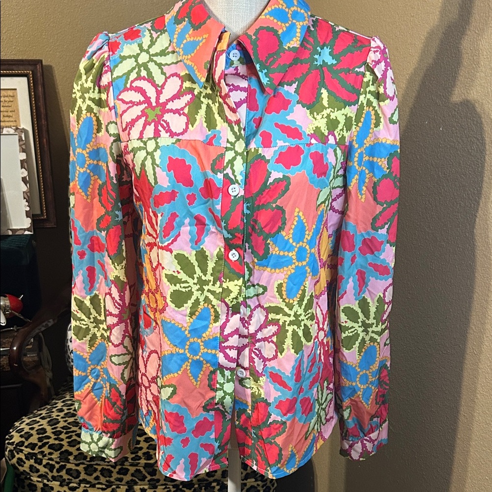 SHEIN Multicolor Floral Shirt